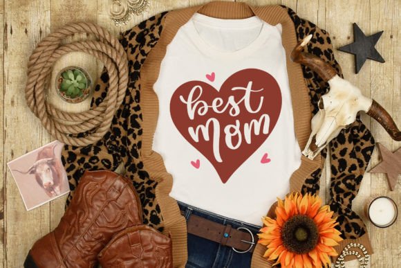 Best Mom SVG Cut File for Crafts and Graphics
