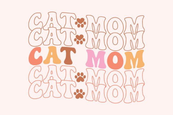 Cat Mom SVG PNG Design: Graphics and Crafts