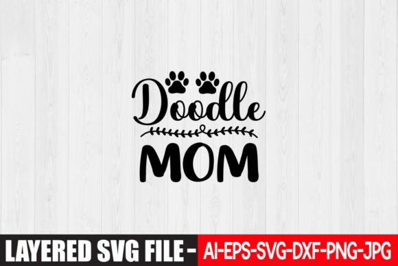 Doodle Mom SVG Design: Graphics for Crafts