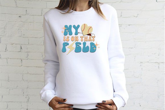 My is on That Filed Baseball Mom SVG: Graphics and Crafts