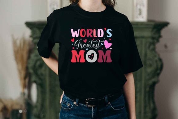 World Greatest Mom SVG Design for Graphics and Crafts